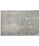 Artemix 7'11'' X 10'4'' Hand-Knotted Wool Rug 7'11'' x 10'4'' (238 X 310) / Blue / Ivory