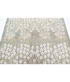 Artemix 4'9'' X 5'9'' Hand-Knotted Wool-Cotton Rug 4'9'' x 5'9'' (143 X 173) / Blue / White