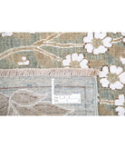 Artemix 4'9'' X 5'9'' Hand-Knotted Wool-Cotton Rug 4'9'' x 5'9'' (143 X 173) / Blue / White