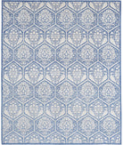 Artemix 8'0'' X 9'9'' Hand-Knotted Wool Rug 8'0'' x 9'9'' (240 X 293) / Blue / Ivory