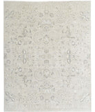 Artemix 7'11'' X 10'0'' Hand-Knotted Wool Rug 7'11'' x 10'0'' (238 X 300) / Green / Grey