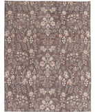 Artemix 11'11'' X 14'9'' Hand-Knotted Wool Rug 11'11'' x 14'9'' (358 X 443) / Brown / Ivory