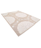 Serenity 9'0'' X 11'11'' Hand-Knotted Wool Rug 9'0'' x 11'11'' (270 X 358) / Brown / Ivory