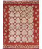 Artemix 8'9'' X 12'0'' Hand-Knotted Wool Rug 8'9'' x 12'0'' (263 X 360) / Rust / Taupe