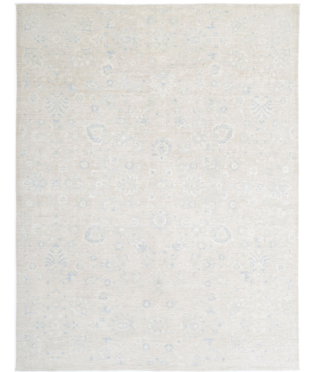 Artemix 8'8'' X 11'4'' Hand-Knotted Wool Rug 8'8'' x 11'4'' (260 X 340) / Beige / Ivory