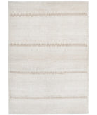 Artemix 3'11'' X 5'7'' Hand-Knotted Wool Rug 3'11'' x 5'7'' (118 X 168) / Ivory / Taupe