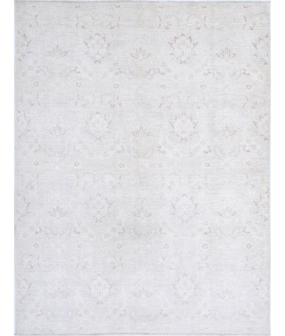 Artemix 6'2'' X 8'0'' Hand-Knotted Wool Rug 6'2'' x 8'0'' (185 X 240) / Ivory / Taupe