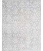 Artemix 8'11'' X 11'6'' Hand-Knotted Wool Rug 8'11'' x 11'6'' (268 X 345) / Grey / Ivory