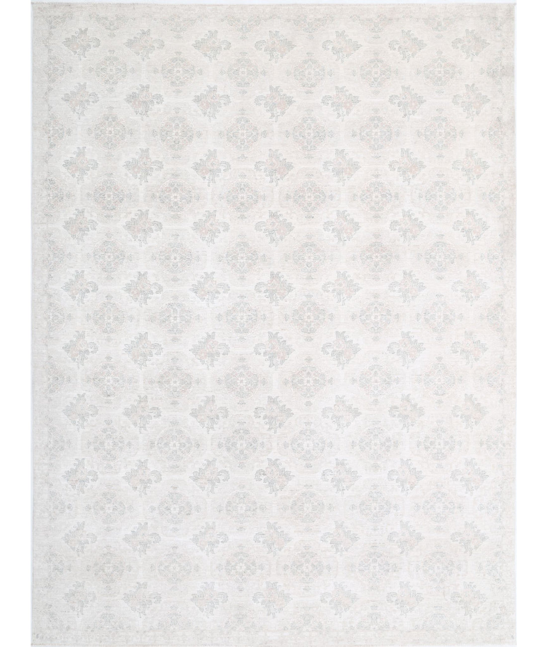 Artemix 9'1'' X 12'3'' Hand-Knotted Wool Rug 9'1'' x 12'3'' (273 X 368) / Ivory / Taupe