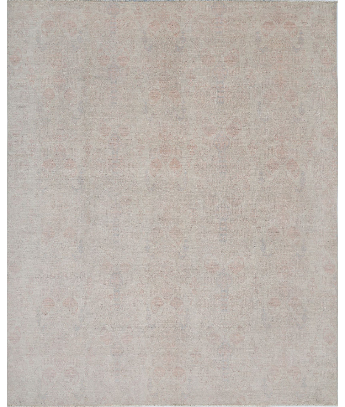 Artemix 8'0'' X 9'9'' Hand-Knotted Wool Rug 8'0'' x 9'9'' (240 X 293) / Ivory / Taupe