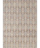 Artemix 9'9'' X 13'6'' Hand-Knotted Wool Rug 9'9'' x 13'6'' (293 X 405) / Brown / Ivory