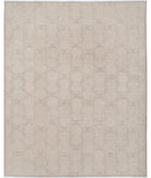 Artemix 8'10'' X 11'1'' Hand-Knotted Wool Rug 8'10'' x 11'1'' (265 X 333) / Grey / Pink