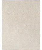 Artemix 8'11'' X 11'6'' Hand-Knotted Wool Rug 8'11'' x 11'6'' (268 X 345) / Grey / Ivory