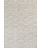 Artemix 6'3'' X 9'0'' Hand-Knotted Wool Rug 6'3'' x 9'0'' (188 X 270) / Ivory / Grey