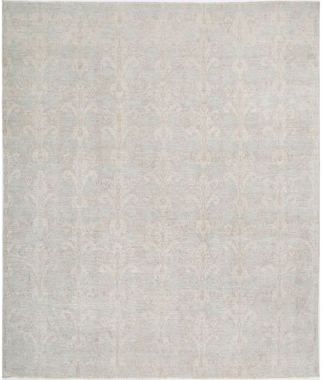 Artemix 8'0'' X 9'7'' Hand-Knotted Wool Rug 8'0'' x 9'7'' (240 X 288) / Ivory / Taupe