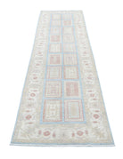 Bakhtiari 2' 7" X 10' 1" Hand-Knotted Wool Rug 2' 7" X 10' 1" (79 X 307) / Blue / Ivory