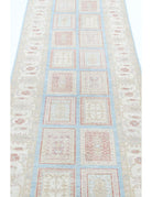 Bakhtiari 2' 7" X 10' 1" Hand-Knotted Wool Rug 2' 7" X 10' 1" (79 X 307) / Blue / Ivory