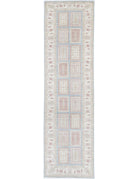 Bakhtiari 2' 7" X 10' 1" Hand-Knotted Wool Rug 2' 7" X 10' 1" (79 X 307) / Blue / Ivory