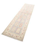 Bakhtiari 2' 6" X 10' 1" Hand-Knotted Wool Rug 2' 6" X 10' 1" (76 X 307) / Blue / Ivory