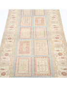 Bakhtiari 2' 6" X 10' 1" Hand-Knotted Wool Rug 2' 6" X 10' 1" (76 X 307) / Blue / Ivory