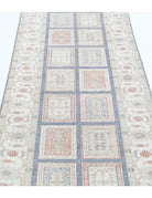 Bakhtiari 2' 7" X 8' 2" Hand-Knotted Wool Rug 2' 7" X 8' 2" (79 X 249) / Grey / Ivory