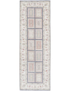 Bakhtiari 2' 7" X 8' 2" Hand-Knotted Wool Rug 2' 7" X 8' 2" (79 X 249) / Grey / Ivory