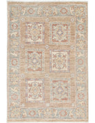 Bakhtiari 2' 1" X 3' 0" Hand-Knotted Wool Rug 2' 1" X 3' 0" (64 X 91) / Brown / Grey