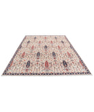 Bakshaish 7'10'' X 9'10'' Hand-Knotted Wool Rug 7'10'' x 9'10'' (235 X 295) / Beige / Blue