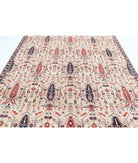 Bakshaish 7'10'' X 9'10'' Hand-Knotted Wool Rug 7'10'' x 9'10'' (235 X 295) / Beige / Blue