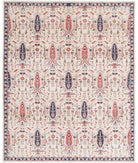 Bakshaish 7'10'' X 9'10'' Hand-Knotted Wool Rug 7'10'' x 9'10'' (235 X 295) / Beige / Blue