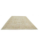 Ziegler 8'11'' X 12'1'' Hand-Knotted Wool Rug 8'11'' x 12'1'' (268 X 363) / Green / Ivory