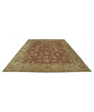 Ziegler 8'8'' X 11'4'' Hand-Knotted Wool Rug 8'8'' x 11'4'' (260 X 340) / Ivory / Red