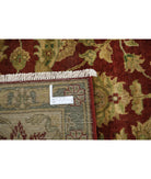 Ziegler 8'8'' X 11'4'' Hand-Knotted Wool Rug 8'8'' x 11'4'' (260 X 340) / Ivory / Red