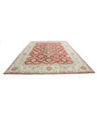 Ziegler 9'0'' X 12'0'' Hand-Knotted Wool Rug 9'0'' x 12'0'' (270 X 360) / Rust / N/A