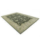 Ziegler 8'9'' X 12'3'' Hand-Knotted Wool Rug 8'9'' x 12'3'' (263 X 368) / Green / Ivory