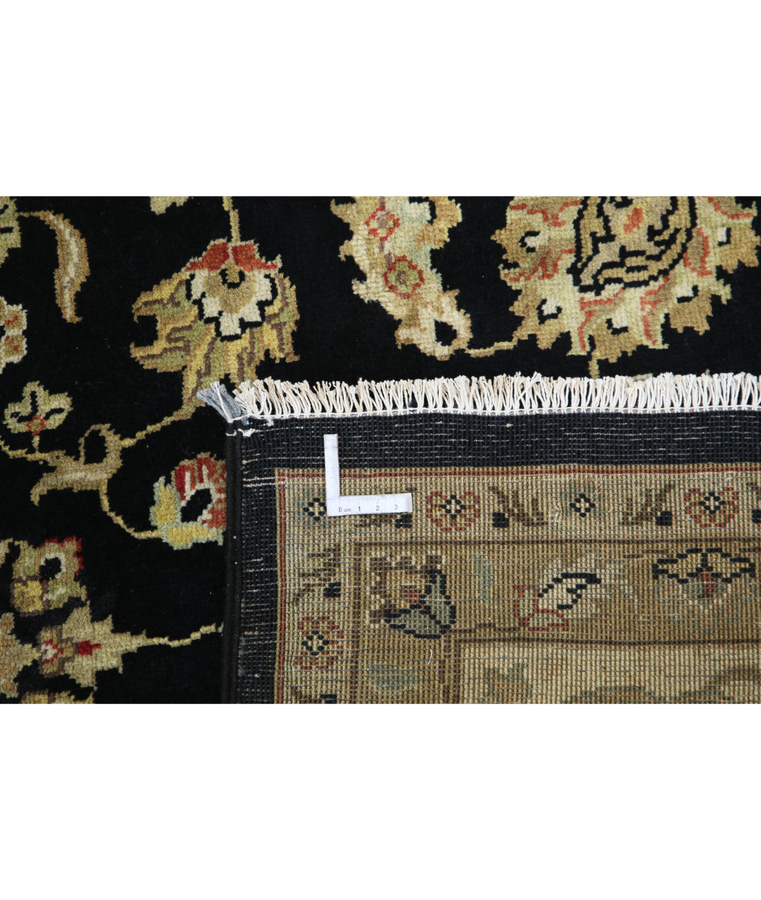 Ziegler 8'11'' X 12'1'' Hand-Knotted Wool Rug 8'11'' x 12'1'' (268 X 363) / Black / N/A