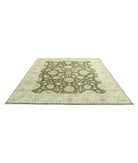 Ziegler 7'11'' X 9'10'' Hand-Knotted Wool Rug 7'11'' x 9'10'' (238 X 295) / Green / Beige