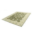 Ziegler 7'11'' X 9'10'' Hand-Knotted Wool Rug 7'11'' x 9'10'' (238 X 295) / Green / Beige