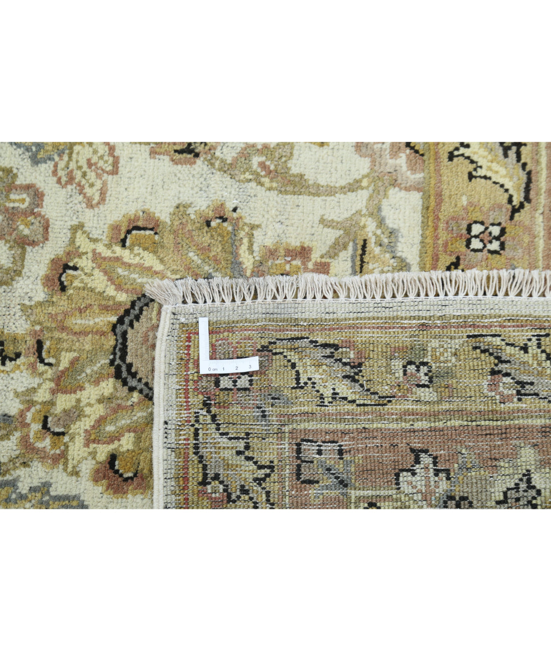 Ziegler 8'11'' X 11'4'' Hand-Knotted Wool Rug 8'11'' x 11'4'' (268 X 340) / Ivory / Tan