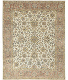 Ziegler 8'11'' X 11'4'' Hand-Knotted Wool Rug 8'11'' x 11'4'' (268 X 340) / Ivory / Tan