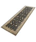 Ziegler 2'6'' X 7'11'' Hand-Knotted Wool Rug 2'6'' x 7'11'' (75 X 238) / Black / N/A