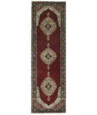 Ziegler 2'7'' X 8'10'' Hand-Knotted Wool Rug 2'7'' x 8'10'' (78 X 265) / Rust / N/A