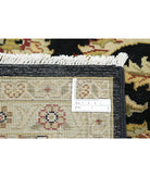 Ziegler 7'10'' X 9'9'' Hand-Knotted Wool Rug 7'10'' x 9'9'' (235 X 293) / Black / Ivory