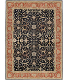 Ziegler 8'9'' X 12'1'' Hand-Knotted Wool Rug 8'9'' x 12'1'' (263 X 363) / Black / N/A