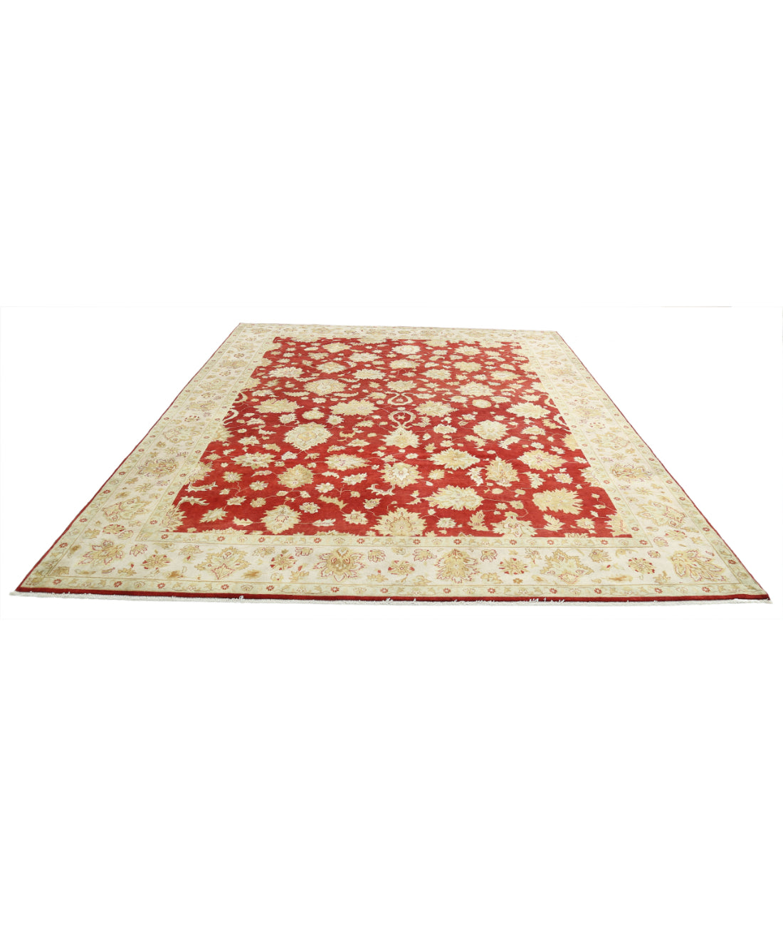 Ziegler 8'10'' X 11'10'' Hand-Knotted Wool Rug 8'10'' x 11'10'' (265 X 355) / Rust / N/A