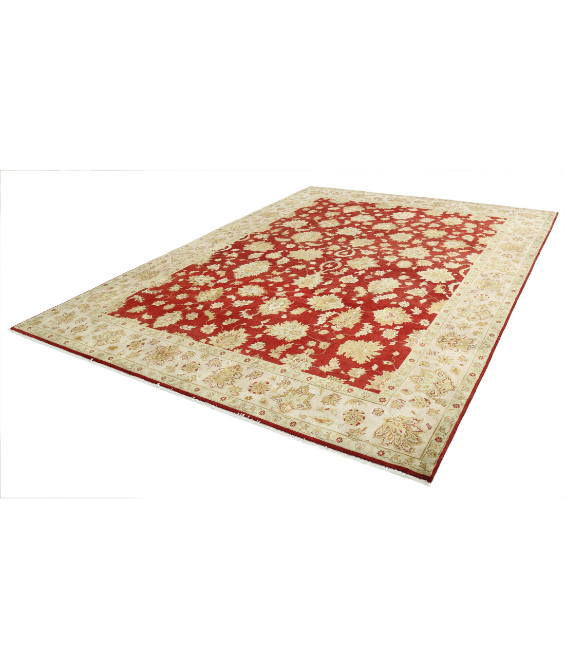 Ziegler 8'10'' X 11'10'' Hand-Knotted Wool Rug 8'10'' x 11'10'' (265 X 355) / Rust / N/A