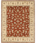 Ziegler 7'11'' X 10'0'' Hand-Knotted Wool Rug 7'11'' x 10'0'' (238 X 300) / Rust / N/A