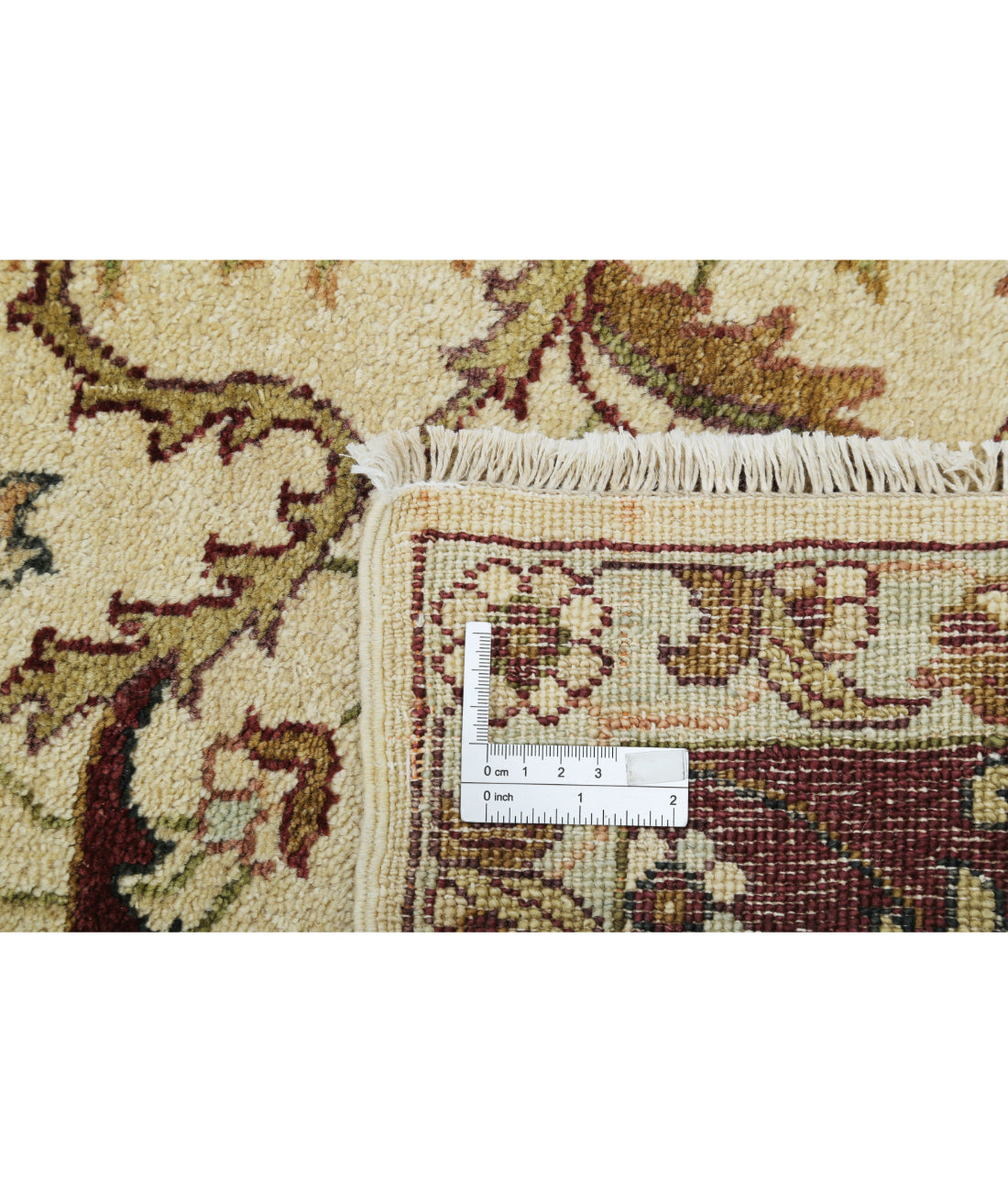 Ziegler 8'1'' X 10'3'' Hand-Knotted Wool Rug 8'1'' x 10'3'' (243 X 308) / Ivory / N/A