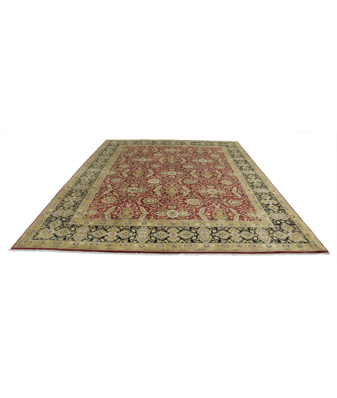 Ziegler 9'1'' X 11'8'' Hand-Knotted Wool Rug 9'1'' x 11'8'' (273 X 350) / Rust / N/A