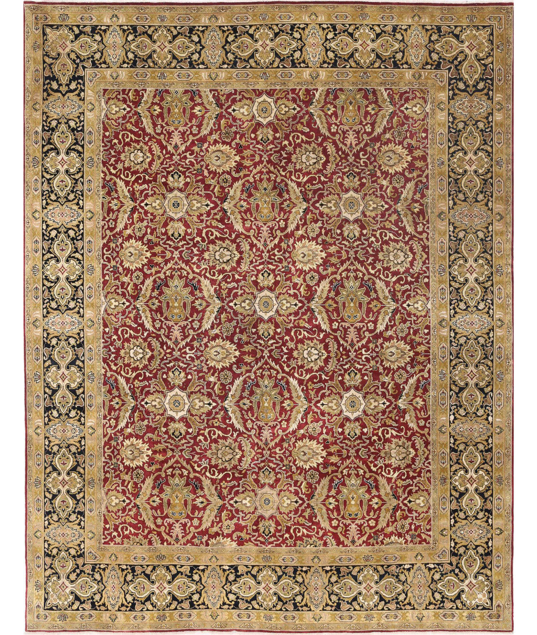 Ziegler 9'1'' X 11'8'' Hand-Knotted Wool Rug 9'1'' x 11'8'' (273 X 350) / Rust / N/A